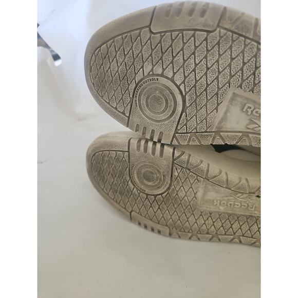 WOMEN'S REEBOK CLUB C DOUBLE 'CHALK BLACK' H04190 SIZE 9 - Picture 11 of 13